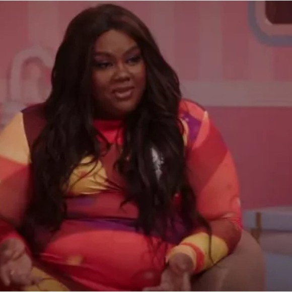 Colorful Abstract Long Sleeve Dress - Picture 10 of 11